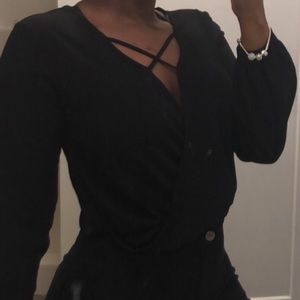 Black long sleeve shirt